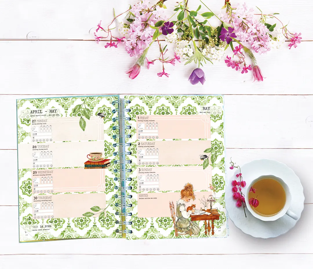 Bild: 9783735854391 | Daphne's Diary - Taschenkalender 2026 | Taschenbuch | Spiralbindung