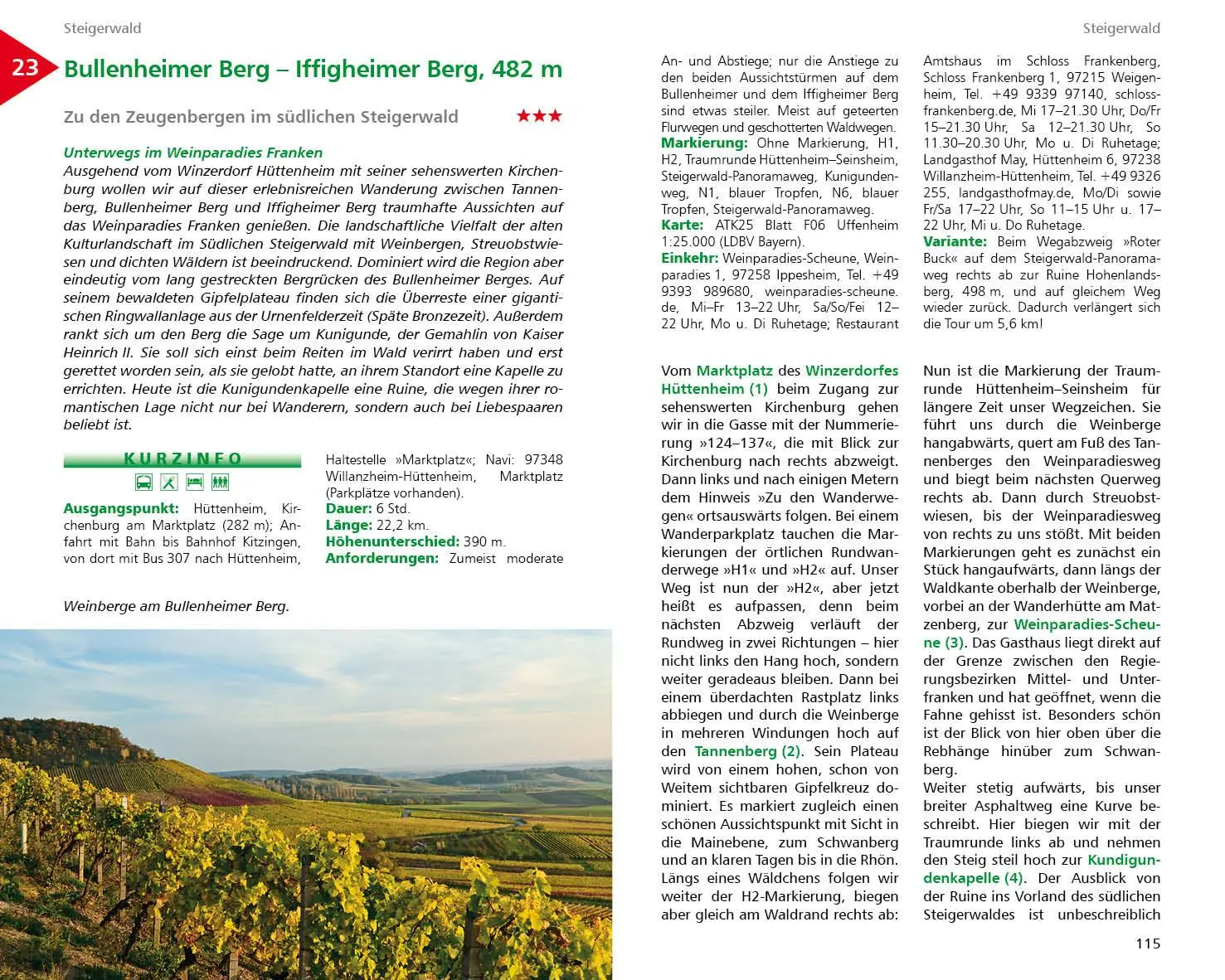 Bild: 9783763334391 | Fränkische Wanderberge - Die schönsten Touren | Gerhard Heimler | Buch