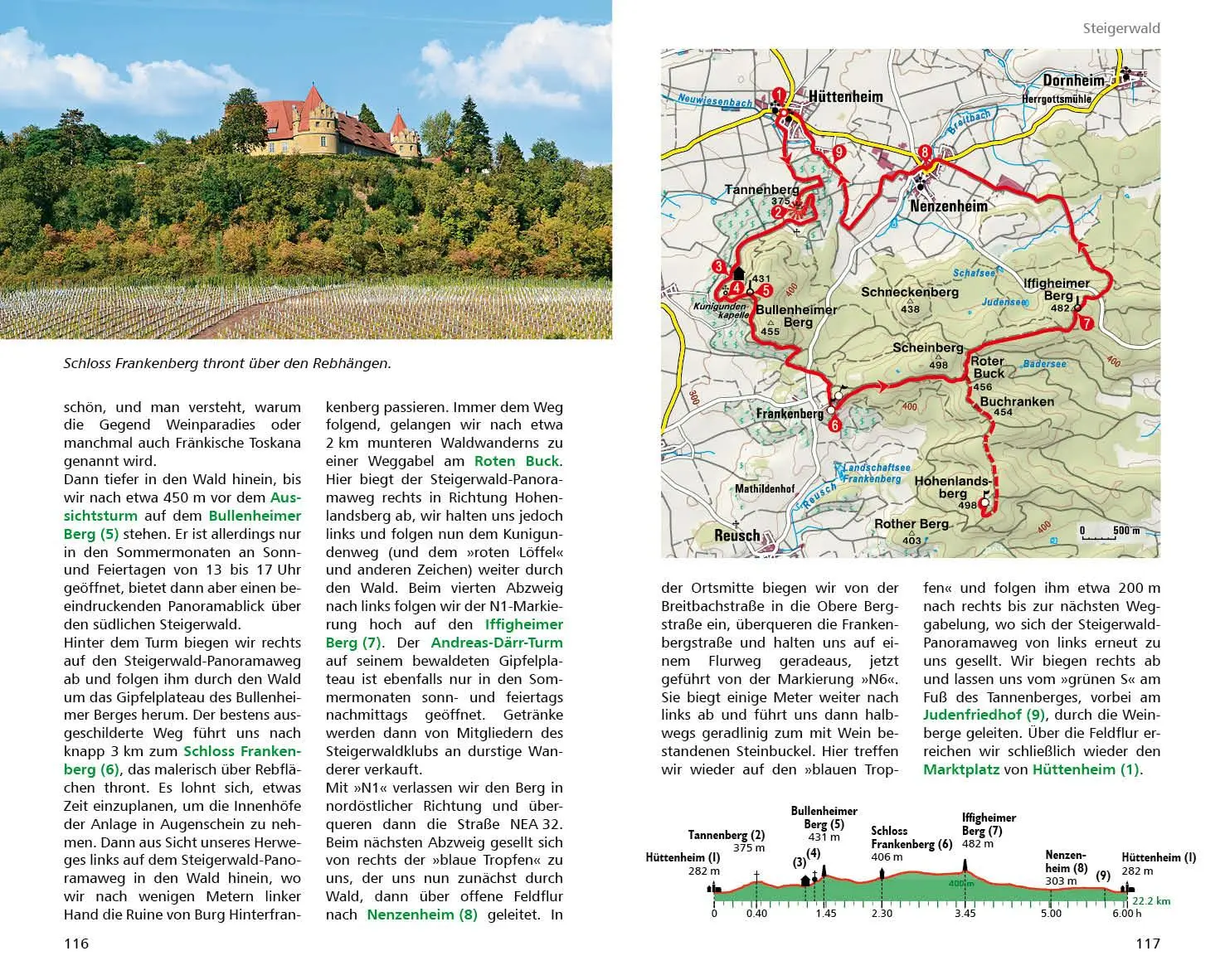 Bild: 9783763334391 | Fränkische Wanderberge - Die schönsten Touren | Gerhard Heimler | Buch