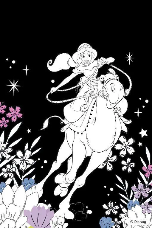 Bild: 9783833244391 | Disney Prinzessin: Mein großer Malzauber | Block mit Leuchtstift