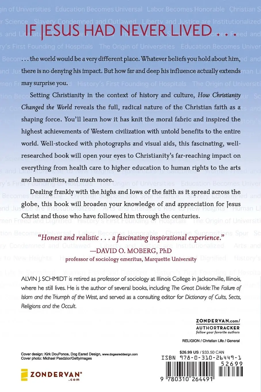 Rückseite: 9780310264491 | How Christianity Changed the World | Alvin J. Schmidt | Taschenbuch