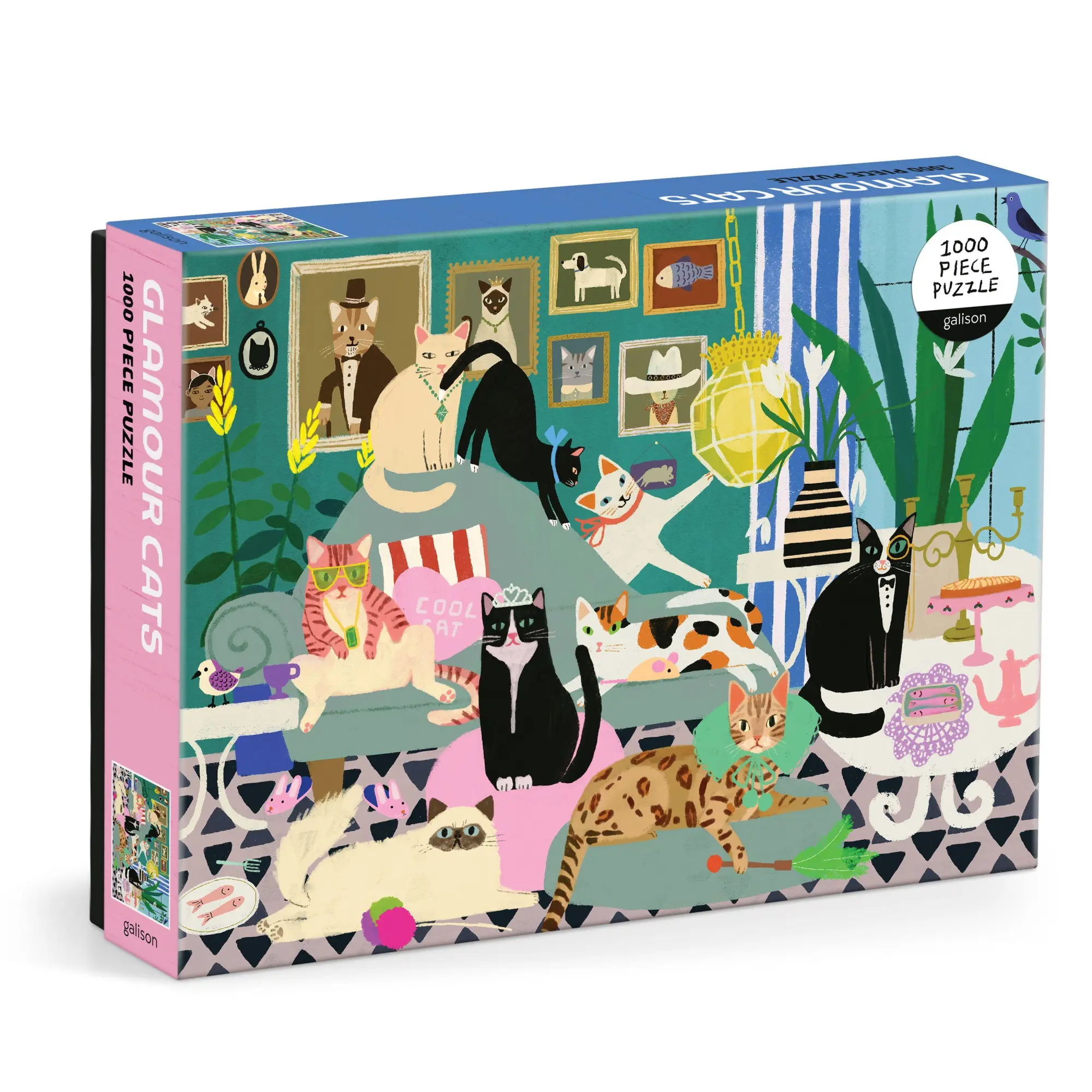 Cover: 9780735384491 | Glamour Cats 1000 Piece Puzzle | Spiel | Englisch | 2025