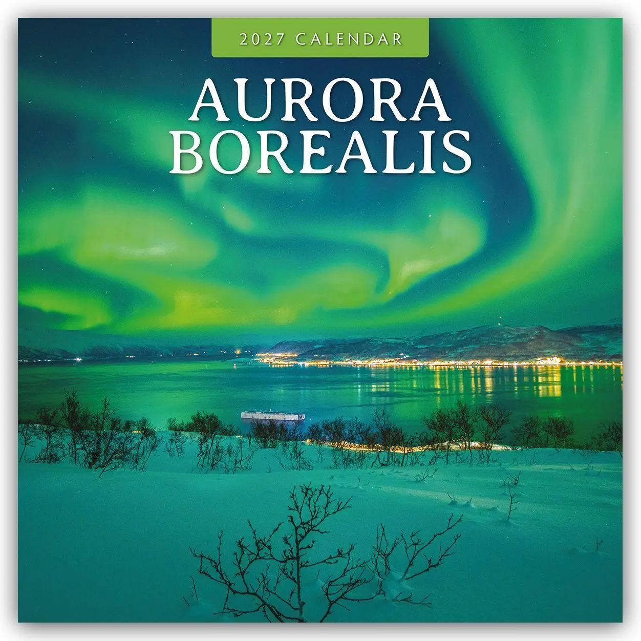 Cover: 9781837014491 | Aurora Borealis - Nordlichter - Polarlicht 2027 - 16-Monatskalender