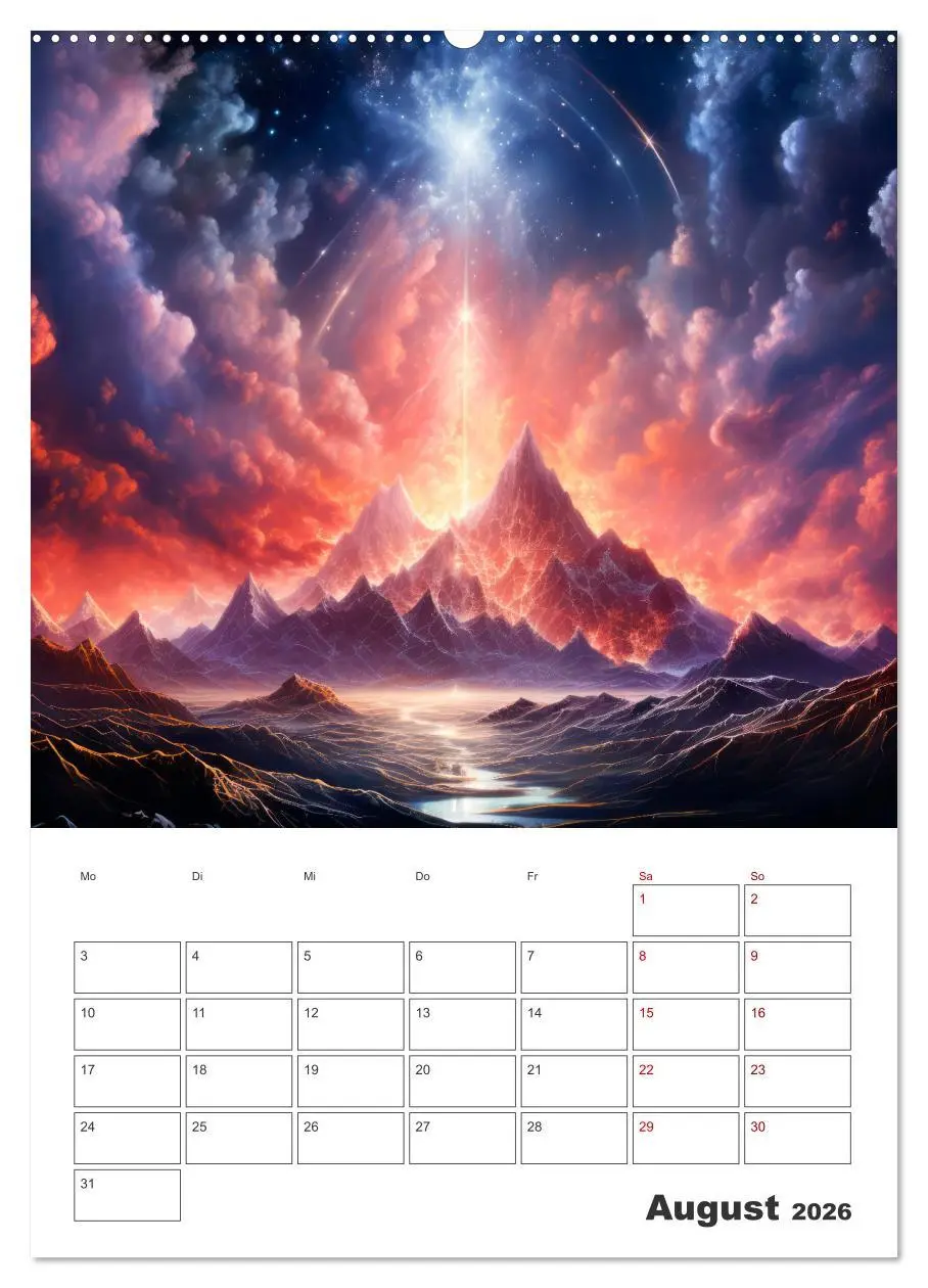 Bild: 9783516294491 | FERNE WELTEN Cooler Terminplaner (Wandkalender 2026 DIN A2 hoch),...