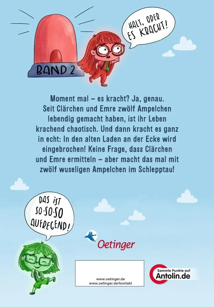 Rückseite: 9783751204491 | Die Ampelchen 2. Es kracht! | Anna Böhm | Buch | Die Ampelchen | 2025