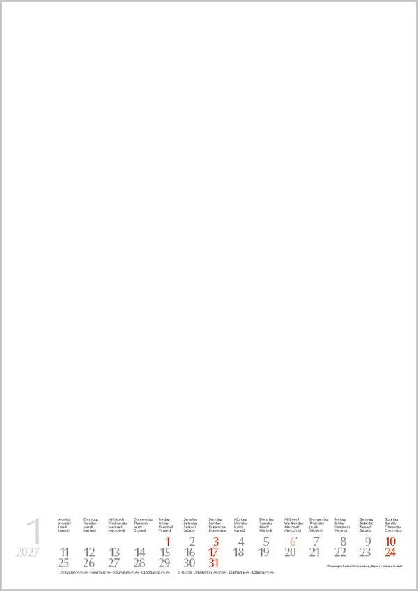Bild: 9783819304491 | Fot-Malen-Basteln Bastelkalender mit Stickern 2027 | Verlag Korsch