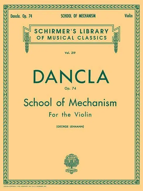 Cover: 9780793554591 | School of Mechanism, Op. 74 | G. Lehmann | Broschüre | Buch | Englisch