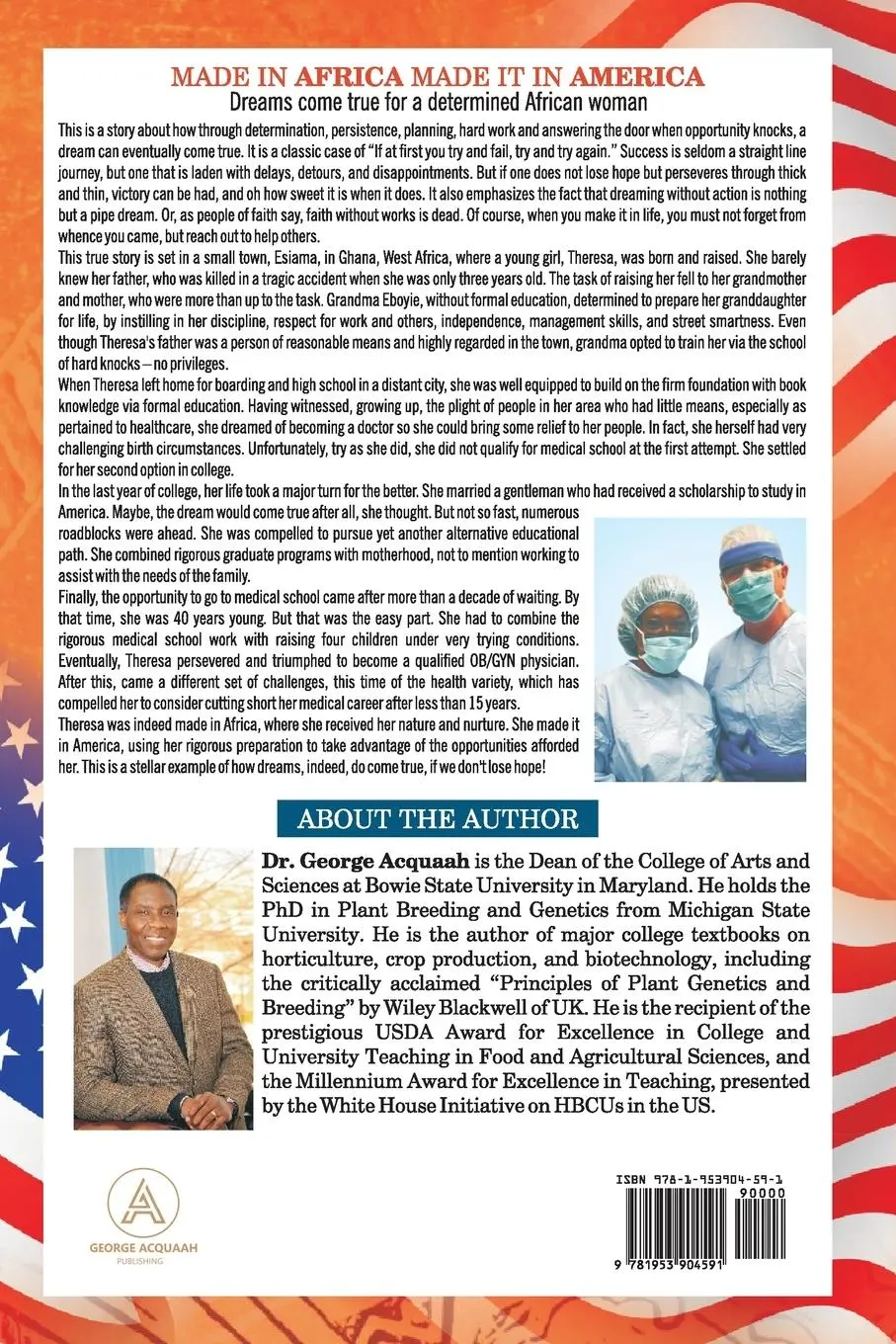 Rückseite: 9781953904591 | Made in Africa, Made it in America | George Acquaah | Taschenbuch