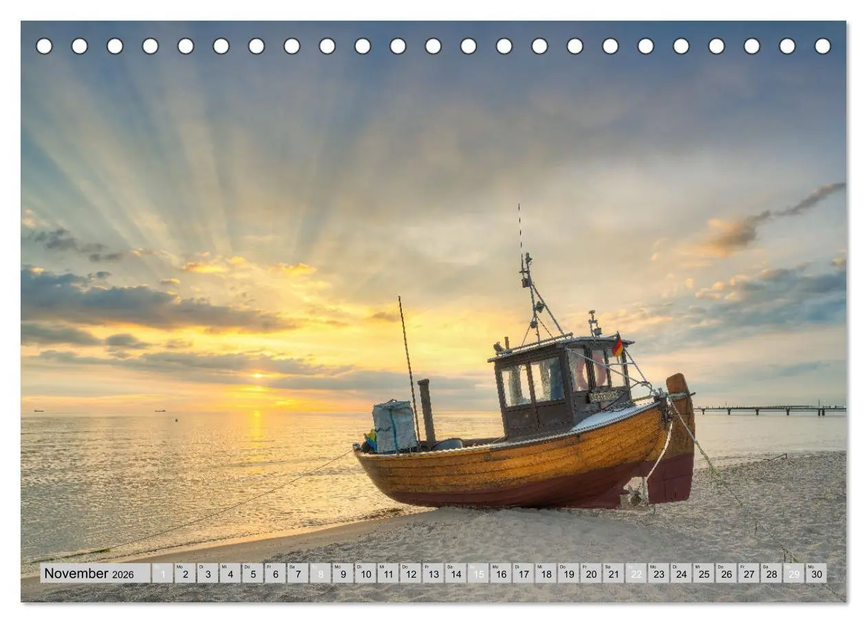 Bild: 9783457574591 | Wunderschöne Ostsee Rügen und Usedom (Tischkalender 2026 DIN A5...