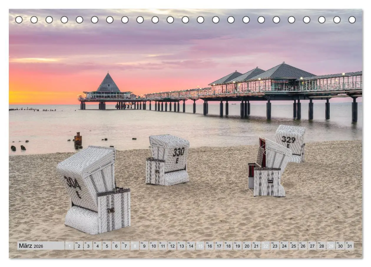 Bild: 9783457574591 | Wunderschöne Ostsee Rügen und Usedom (Tischkalender 2026 DIN A5...