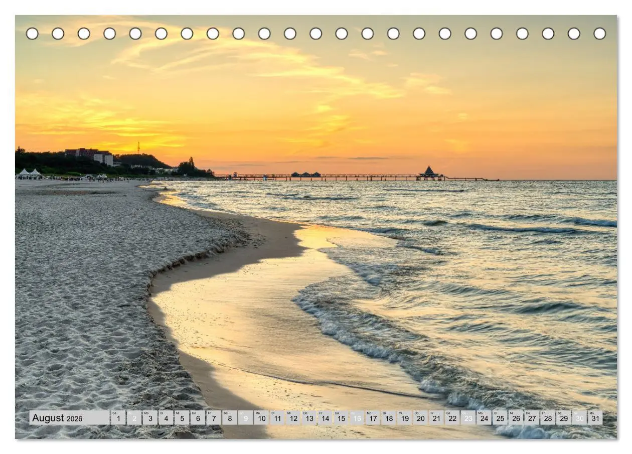 Bild: 9783457574591 | Wunderschöne Ostsee Rügen und Usedom (Tischkalender 2026 DIN A5...