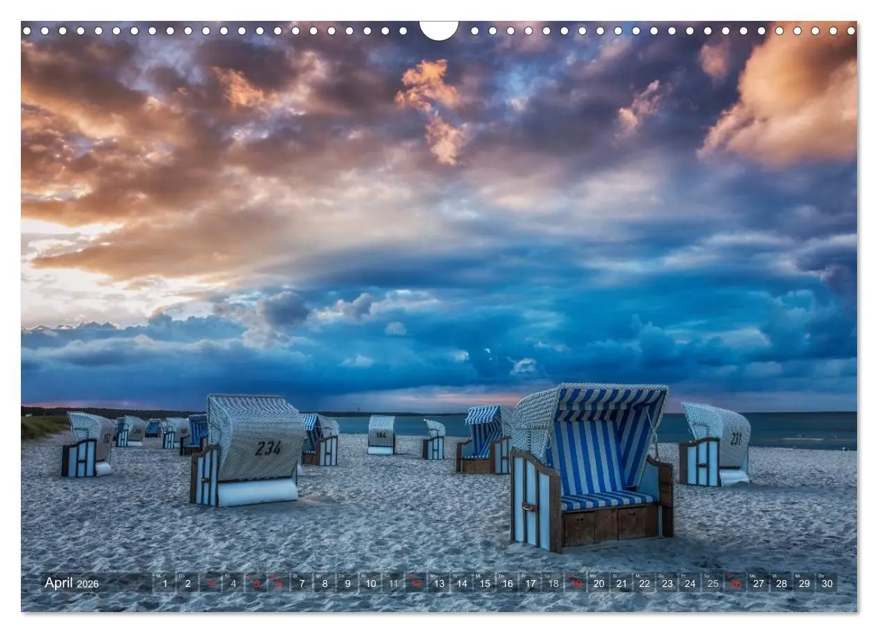 Bild: 9783457954591 | Stimmungsvolle Ostseeküste 2026 (Wandkalender 2026 DIN A3 quer),...