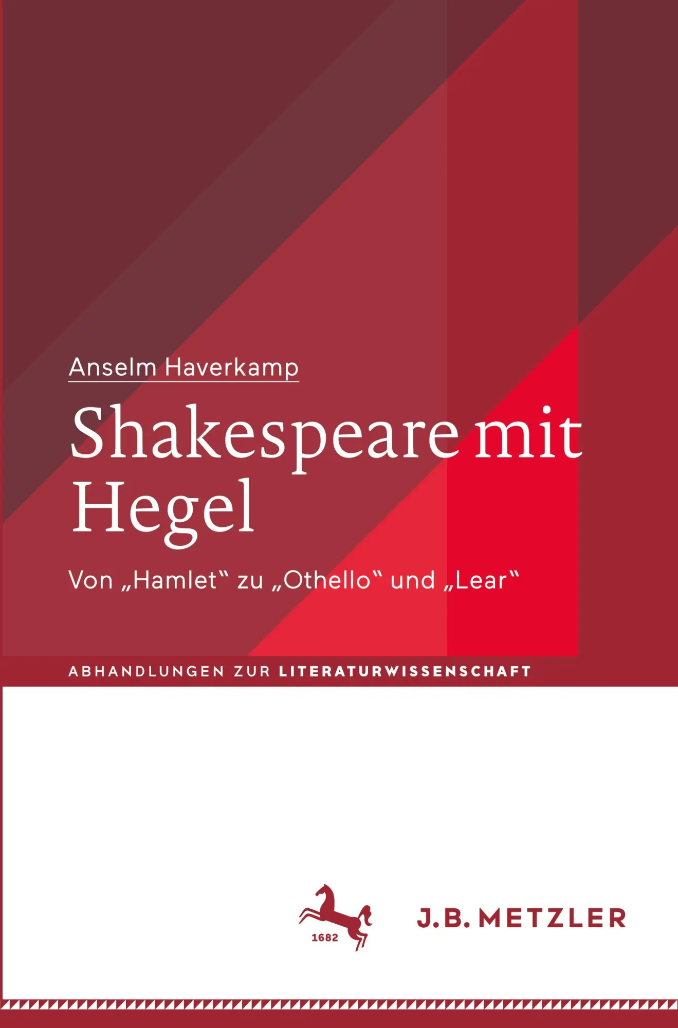 Cover: 9783662714591 | Shakespeare mit Hegel | Von "Hamlet" zu "Othello" und "Lear" | Buch