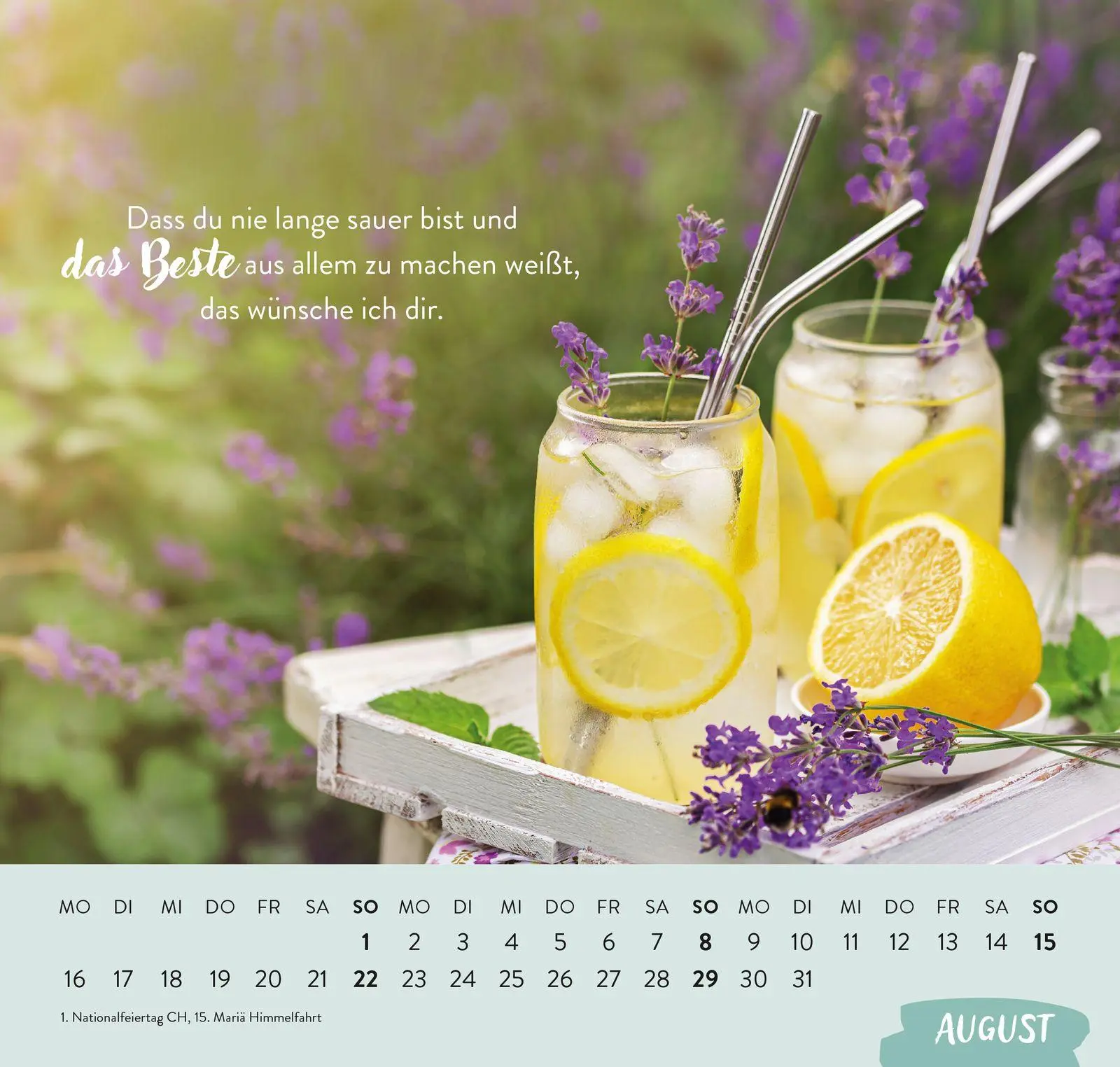 Bild: 4036442014691 | Wandkalender 2027: Was ich dir von Herzen wünsche | Groh Verlag | 2027