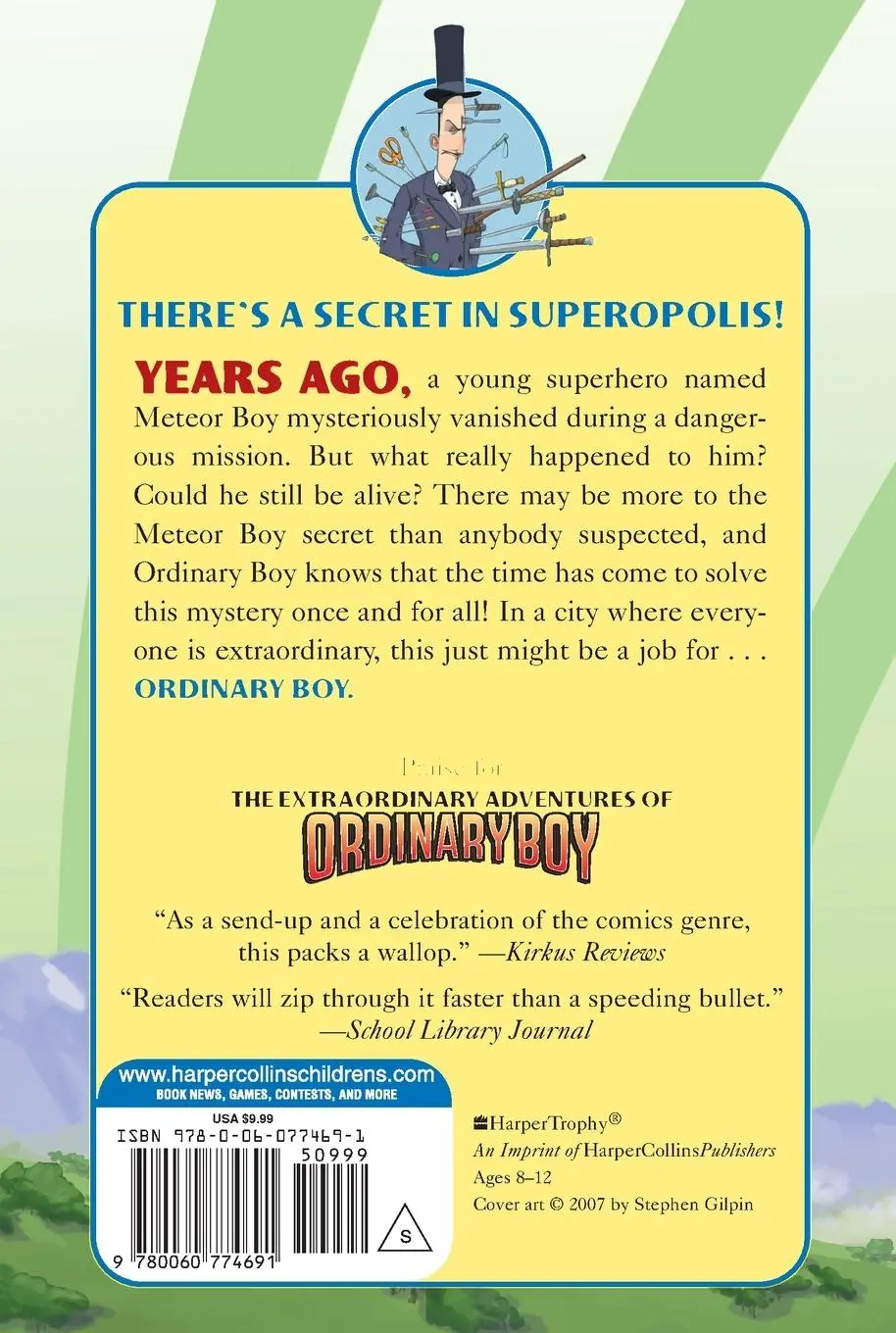 Rückseite: 9780060774691 | Extraordinary Adventures of Ordinary Boy, Book 2 | William Boniface