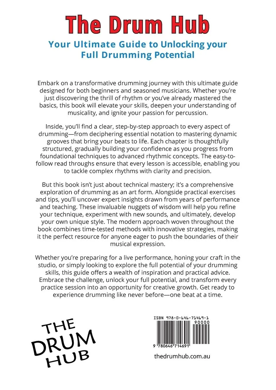 Rückseite: 9780646714691 | The Drum Hub | Joel Hammond | Taschenbuch | Englisch | 2025
