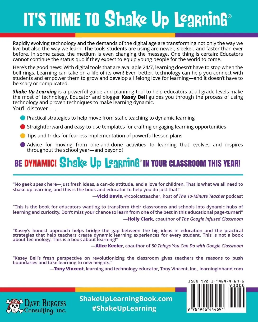 Rückseite: 9781946444691 | Shake Up Learning | Kasey Bell | Taschenbuch | Englisch | 2018