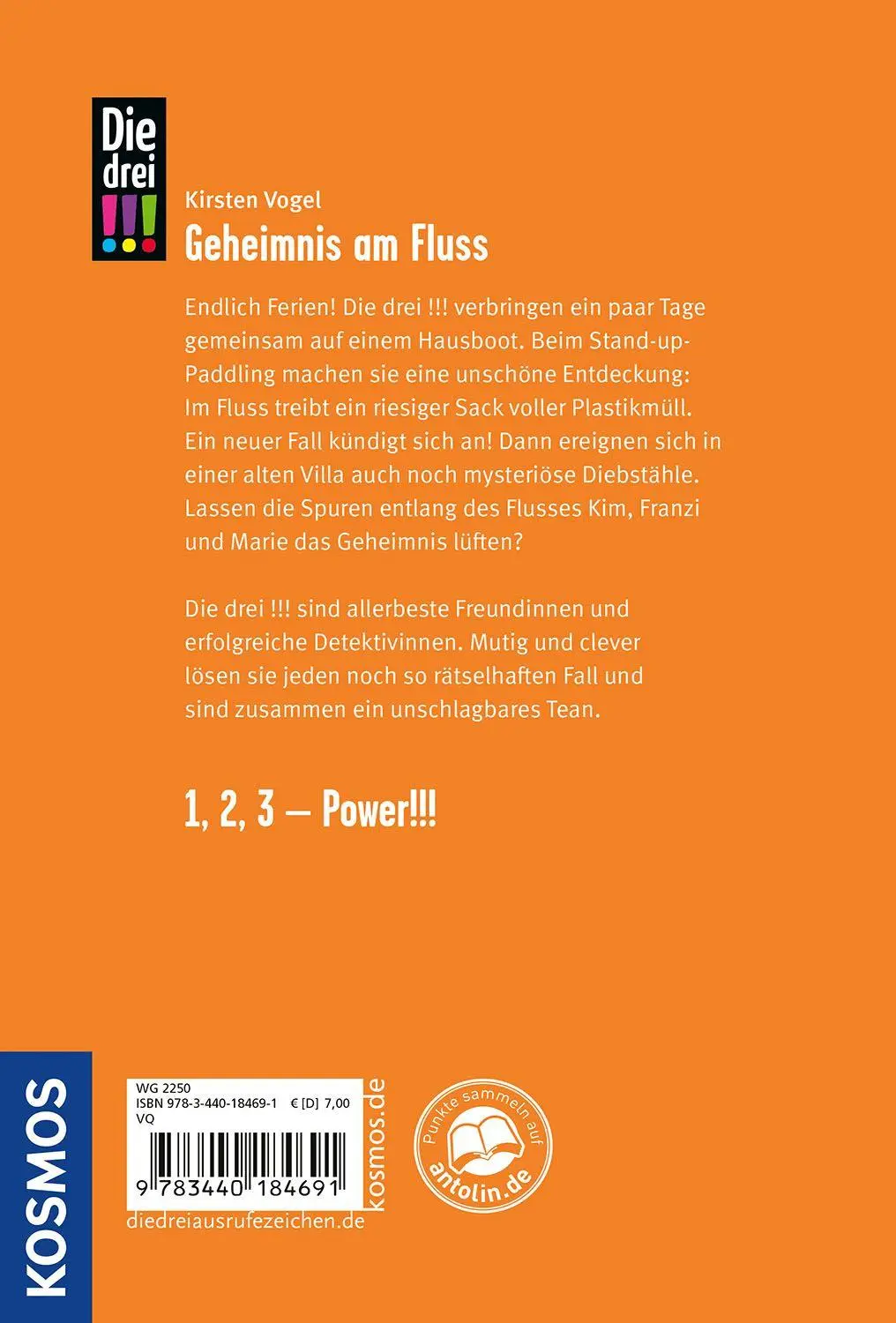 Bild: 9783440184691 | Die drei !!!, 92, Geheimnis am Fluss | Kirsten Vogel | Taschenbuch