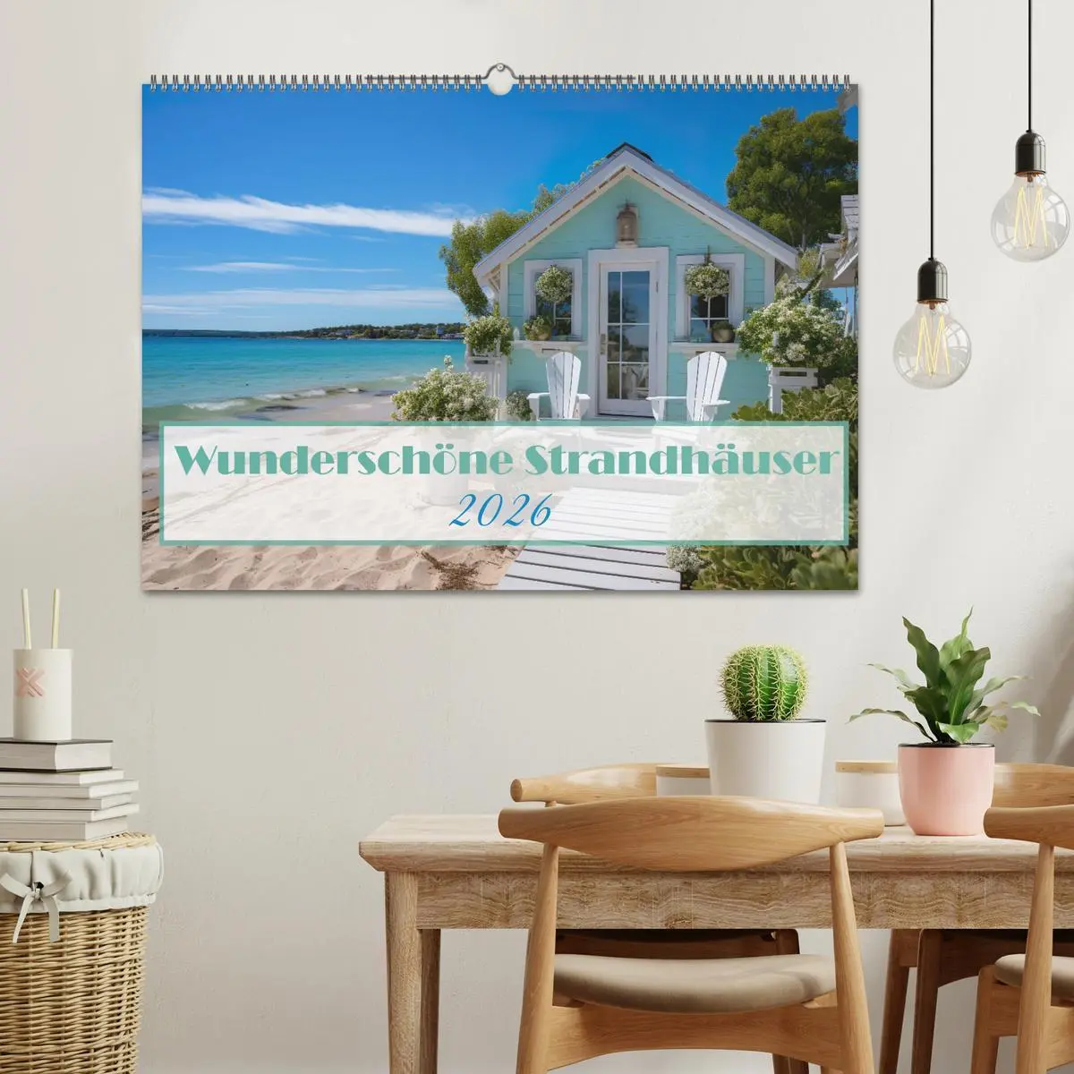Bild: 9783457494691 | Wunderschöne Strandhäuser (Wandkalender 2026 DIN A2 quer), CALVENDO...
