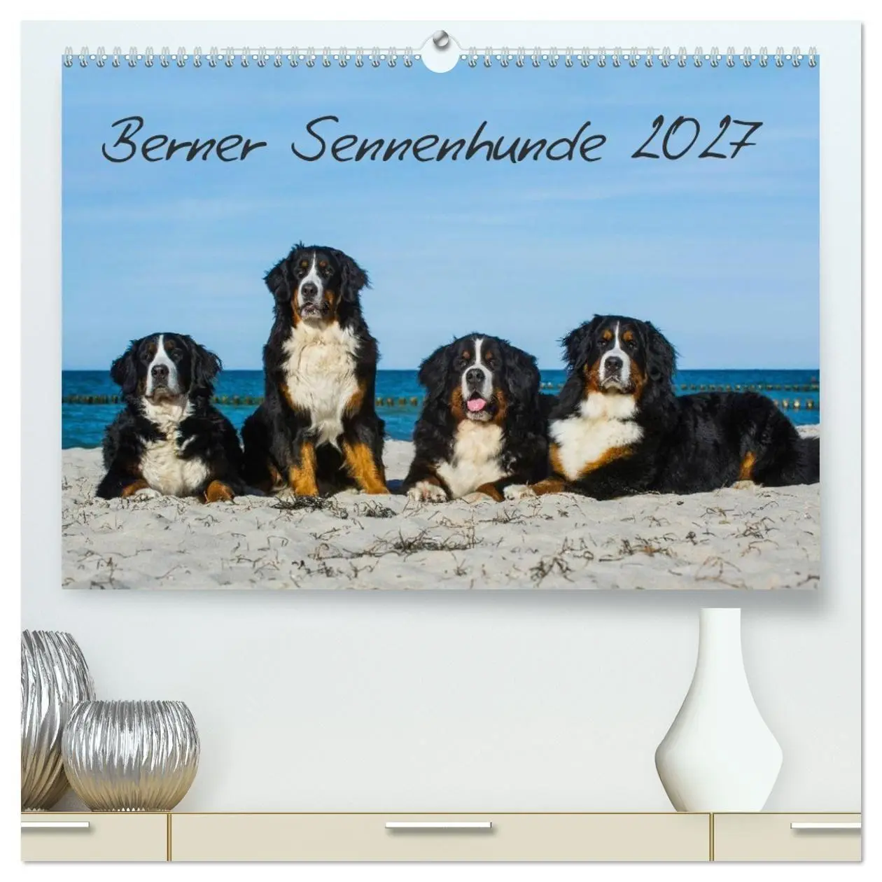 Cover: 9783594184691 | Berner Sennenhund 2027 (hochwertiger Premium Wandkalender 2027 DIN...