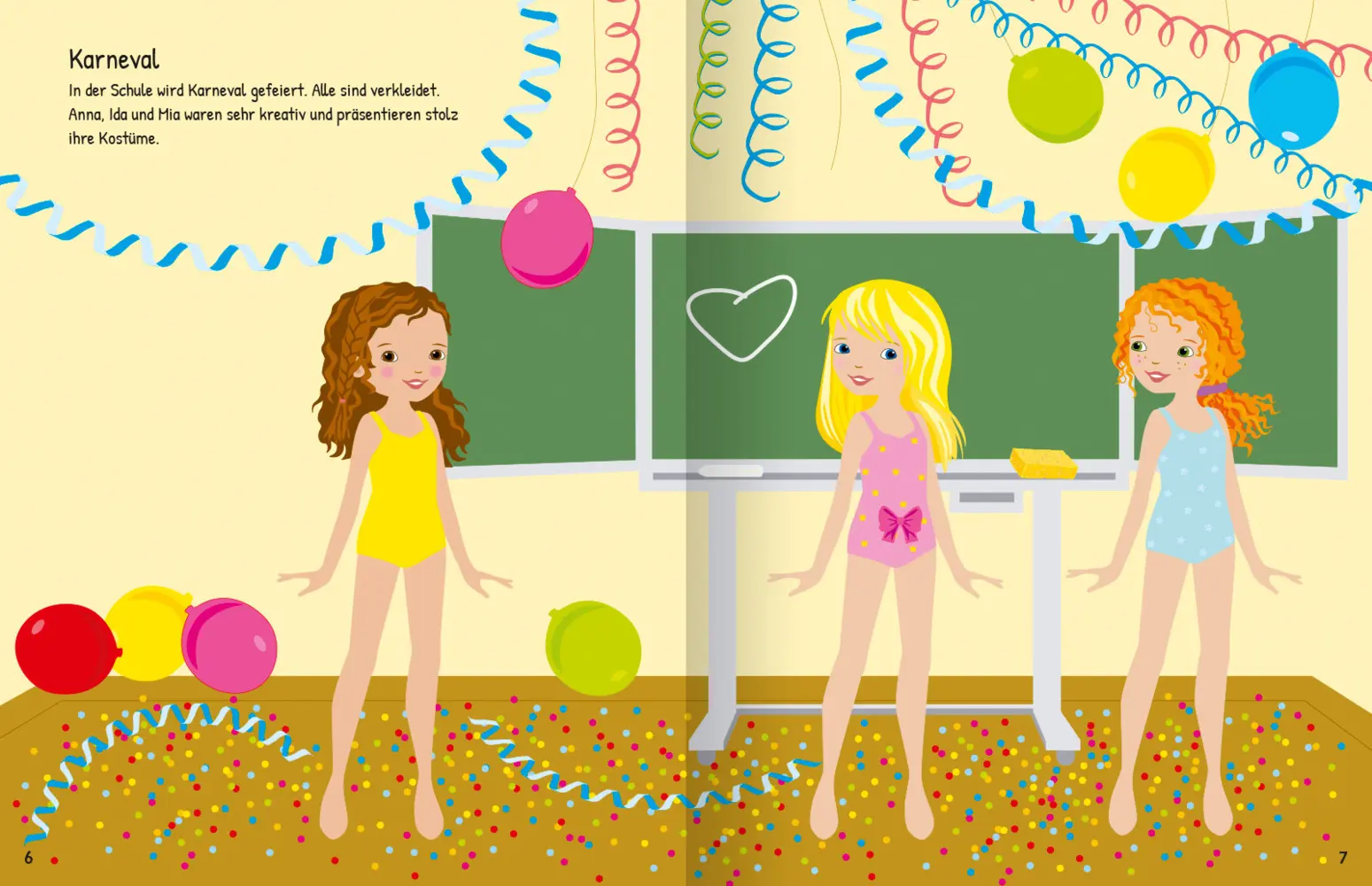 Bild: 9783741524691 | Freundinnen (Anziehpuppen, Anziehpuppen-Sticker), m. 1 Beilage | Buch