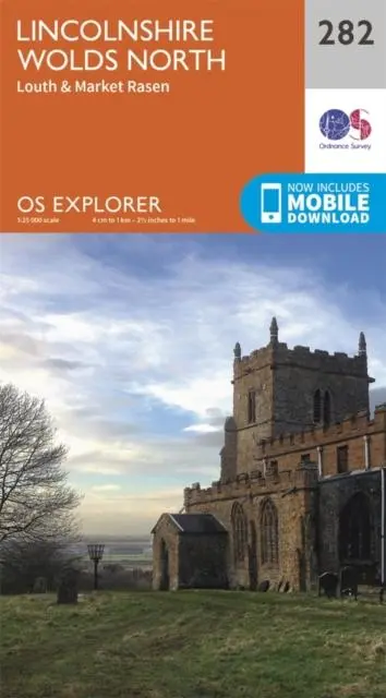Cover: 9780319244791 | Lincolnshire Wolds North | Ordnance Survey | (Land-)Karte | Englisch