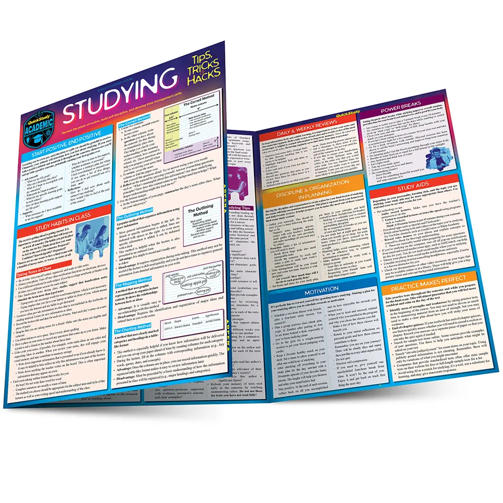 Bild: 9781423234791 | Studying Tips, Tricks &amp; Hacks | Inc. BarCharts Publishing | Broschüre