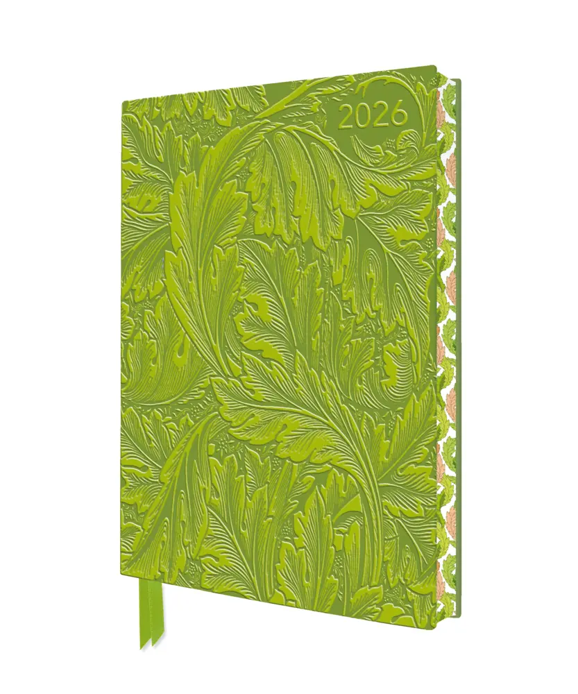 Cover: 9781835624791 | William Morris - Akanthus - Tischkalender 2026 | Flame Tree Publishing