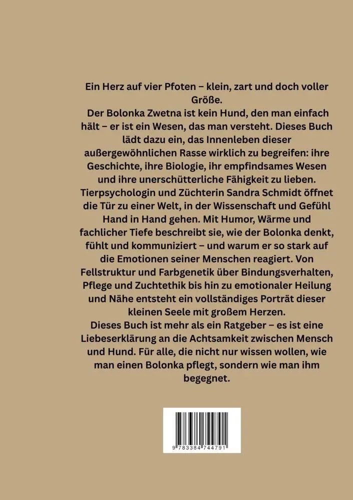 Bild: 9783384744791 | Bolonka Zwetna | Die Harmonie des Herzens | Sandra Schmidt | Buch