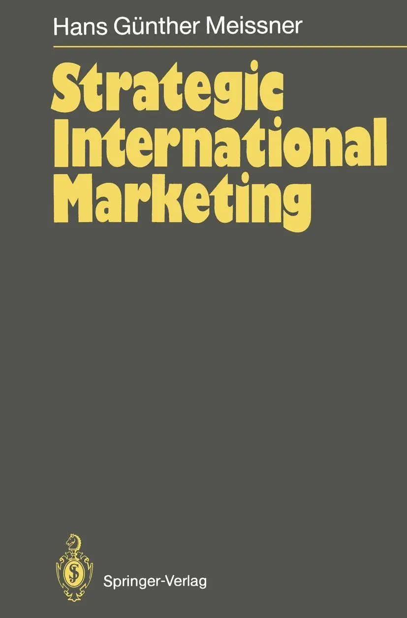 Cover: 9783642754791 | Strategic International Marketing | Hans G. Meissner | Taschenbuch