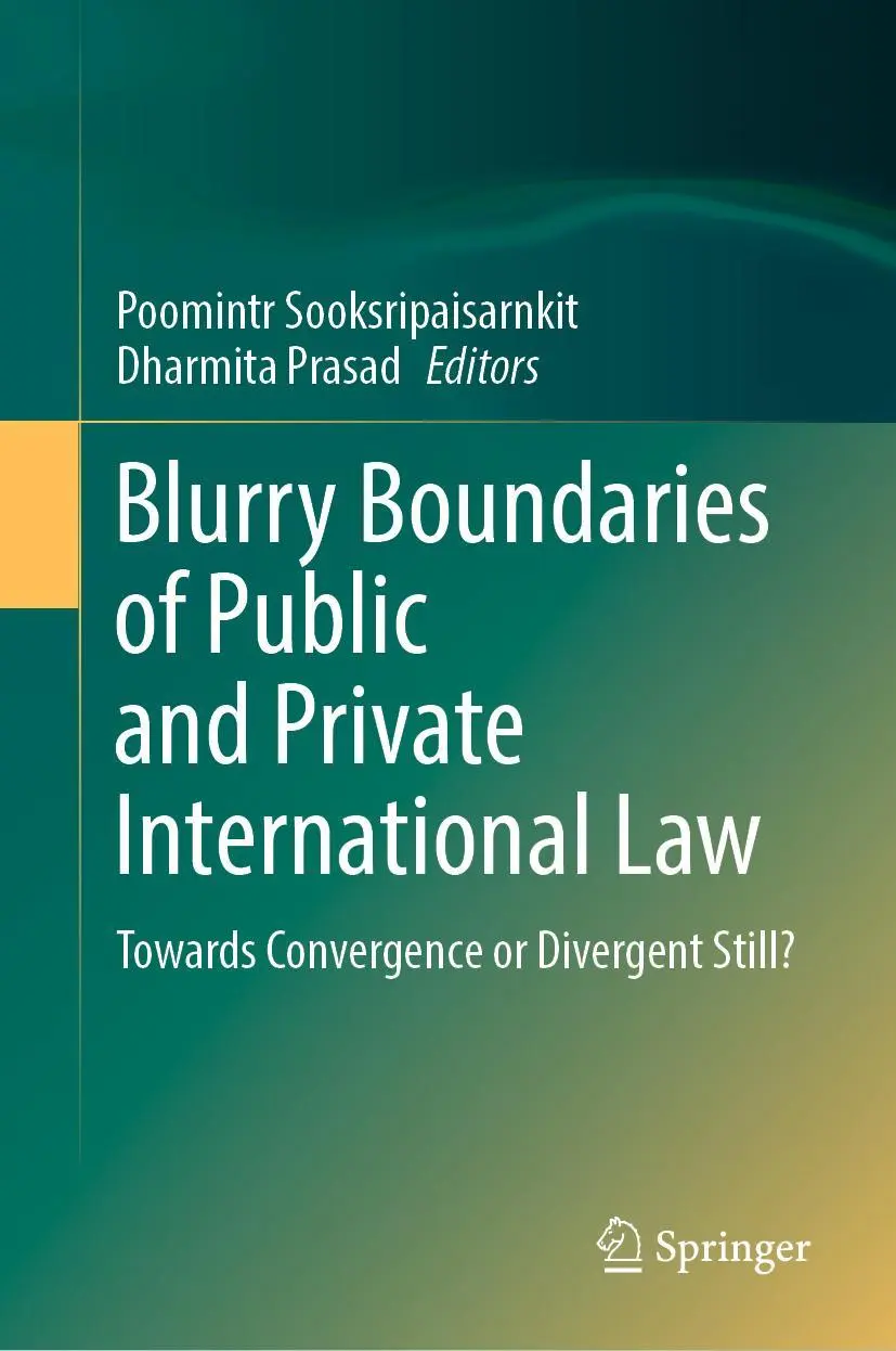 Cover: 9789811684791 | Blurry Boundaries of Public and Private International Law | Buch | xiv