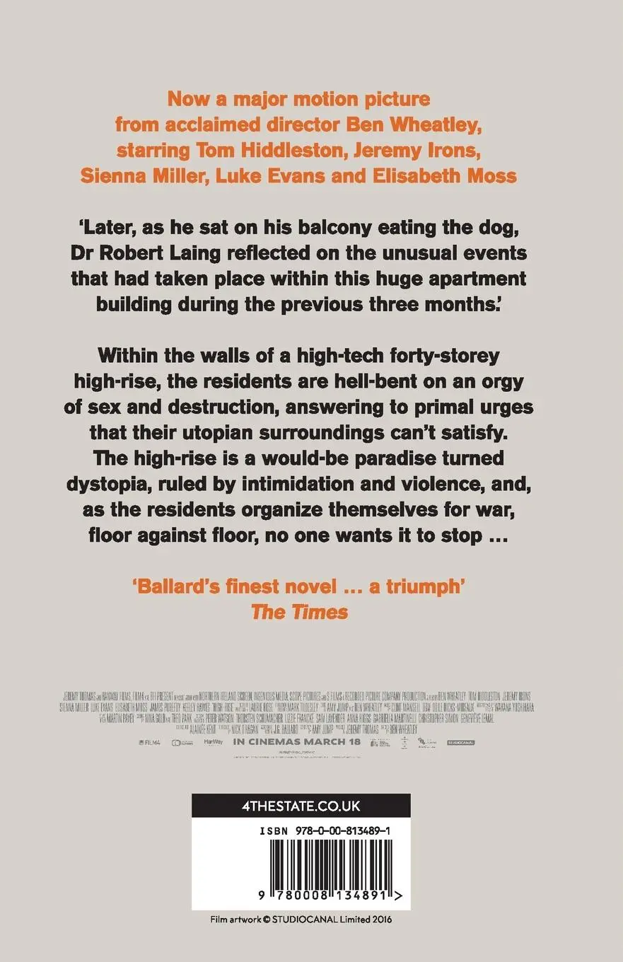 Rückseite: 9780008134891 | High-Rise. Film Tie-In | J. G. Ballard | Taschenbuch | 176 S. | 2016