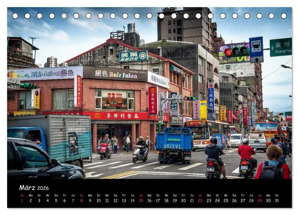 Bild: 9783516184891 | Taipeh, Metropole zwischen Tradition und Moderne. (Tischkalender...