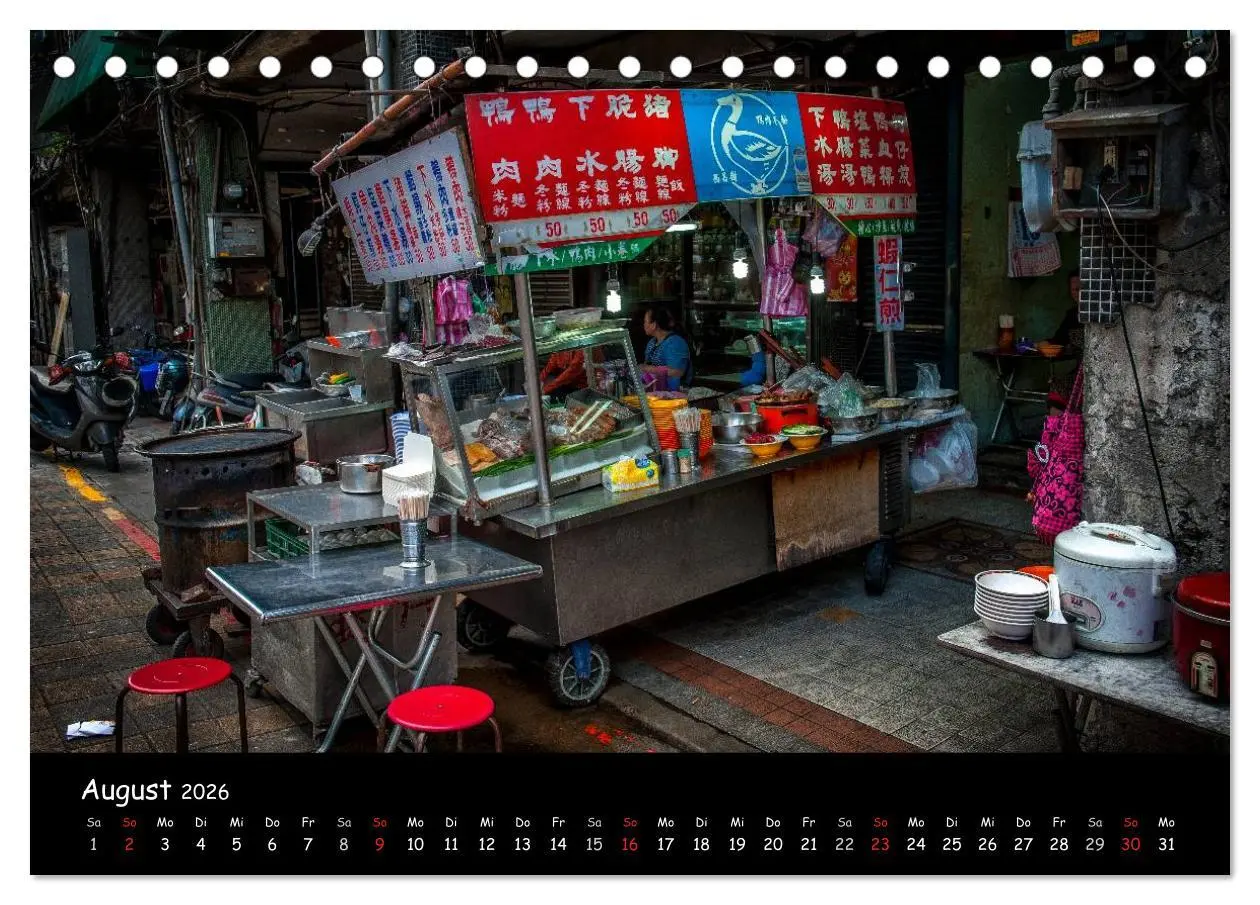 Bild: 9783516184891 | Taipeh, Metropole zwischen Tradition und Moderne. (Tischkalender...