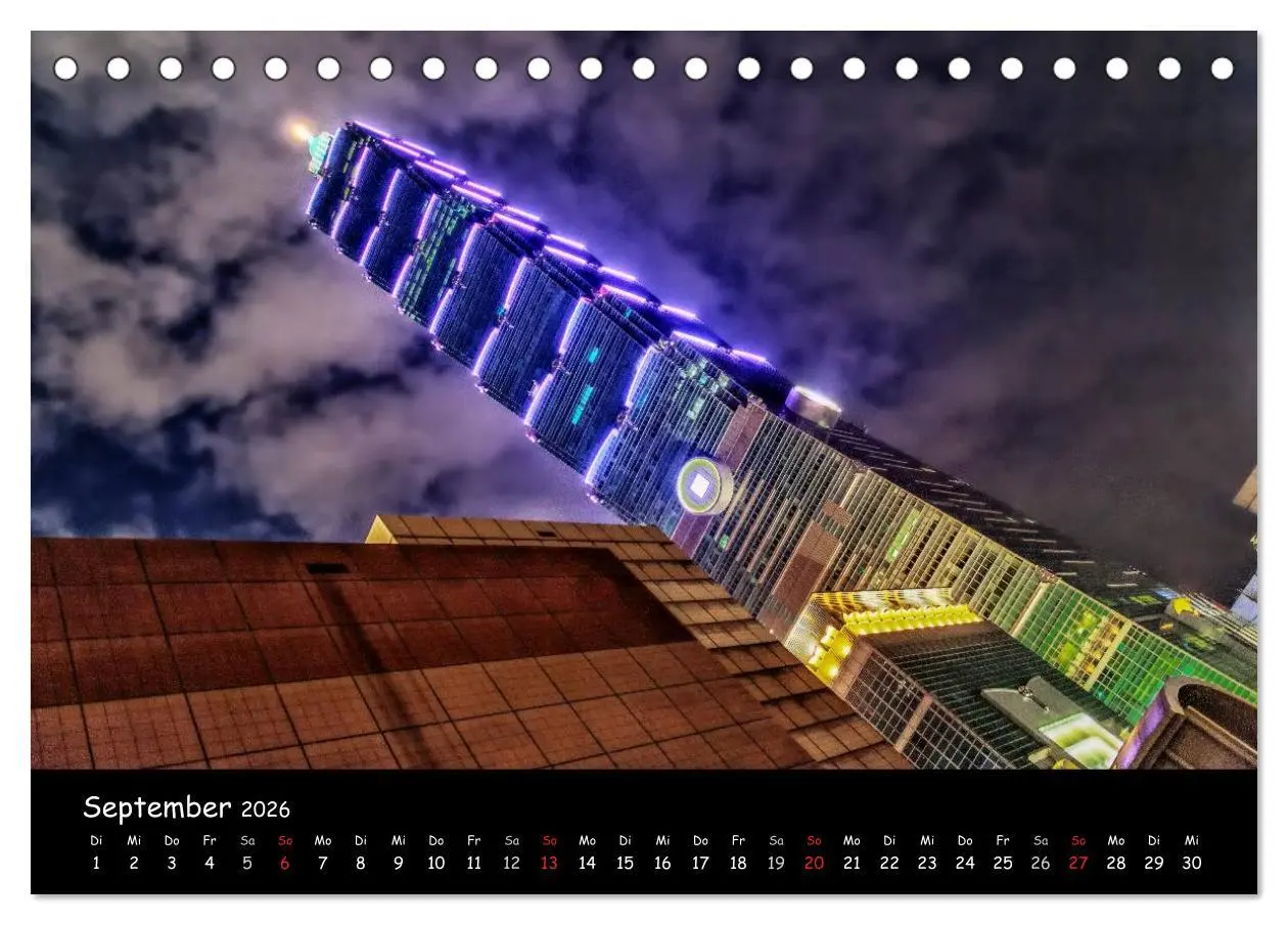 Bild: 9783516184891 | Taipeh, Metropole zwischen Tradition und Moderne. (Tischkalender...