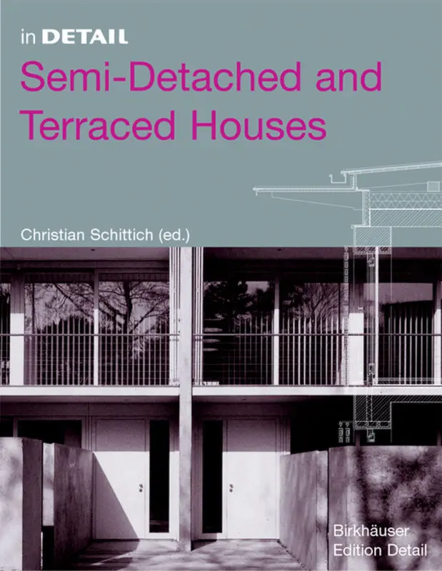Cover: 9783764374891 | Semi-Detached and Terraced Houses | Christian Schittich | Buch | 2006