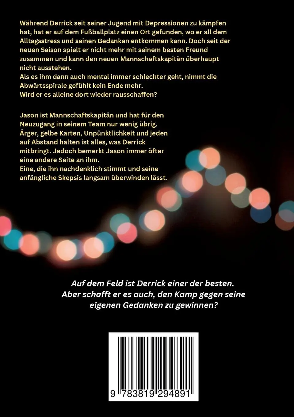 Rückseite: 9783819294891 | Two Boys Healing | Fußball Gay Romance | Finja Sojak | Taschenbuch