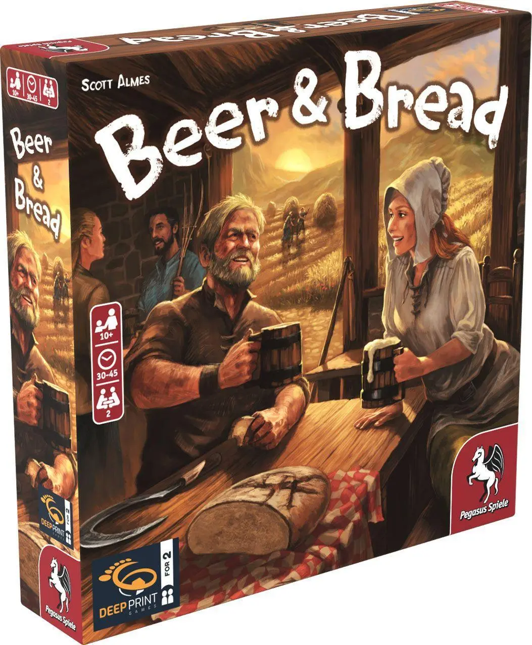 Cover: 4250231734991 | Beer &amp; Bread (English Edition) (Deep Print Games) | Scott Almes | 2022