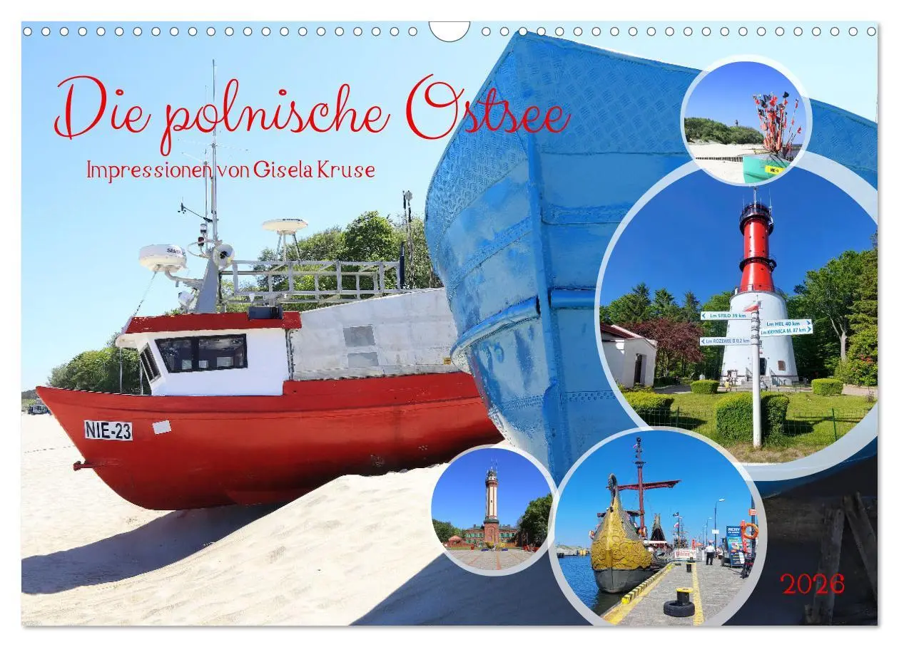 Cover: 9783457394991 | Die polnische Ostsee (Wandkalender 2026 DIN A3 quer), CALVENDO...