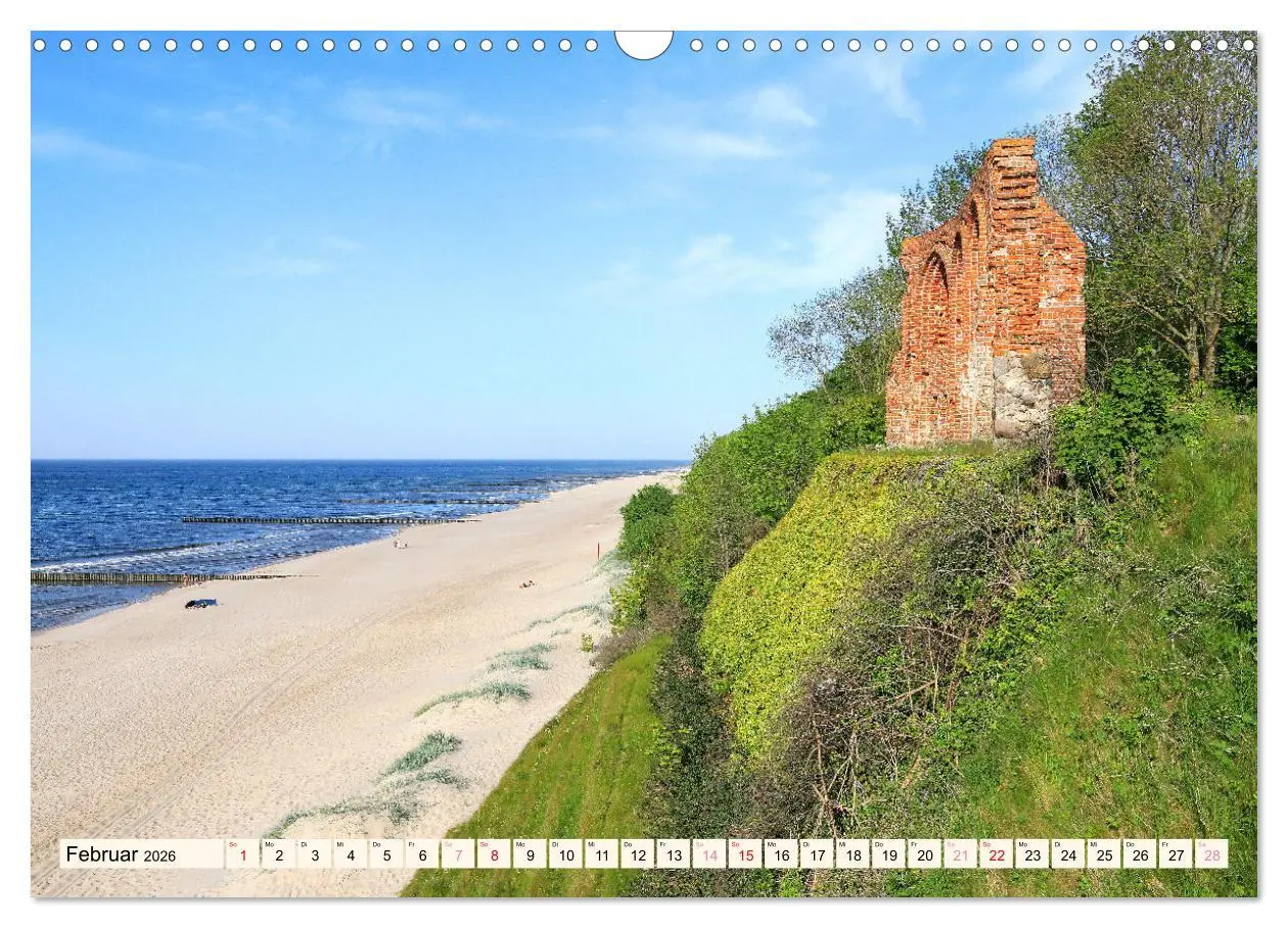 Bild: 9783457394991 | Die polnische Ostsee (Wandkalender 2026 DIN A3 quer), CALVENDO...