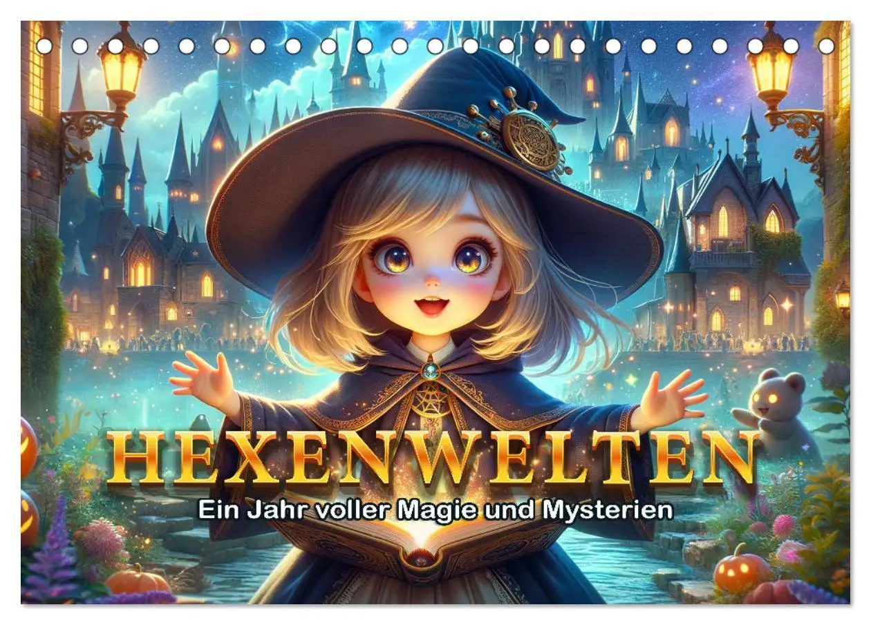 Cover: 9783457464991 | Hexenwelten: Ein Jahr voller Magie und Mysterien (Tischkalender...