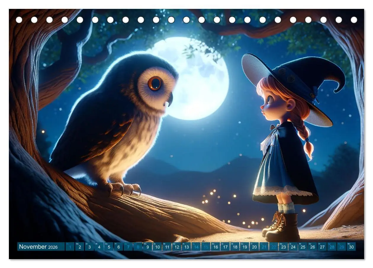 Bild: 9783457464991 | Hexenwelten: Ein Jahr voller Magie und Mysterien (Tischkalender...