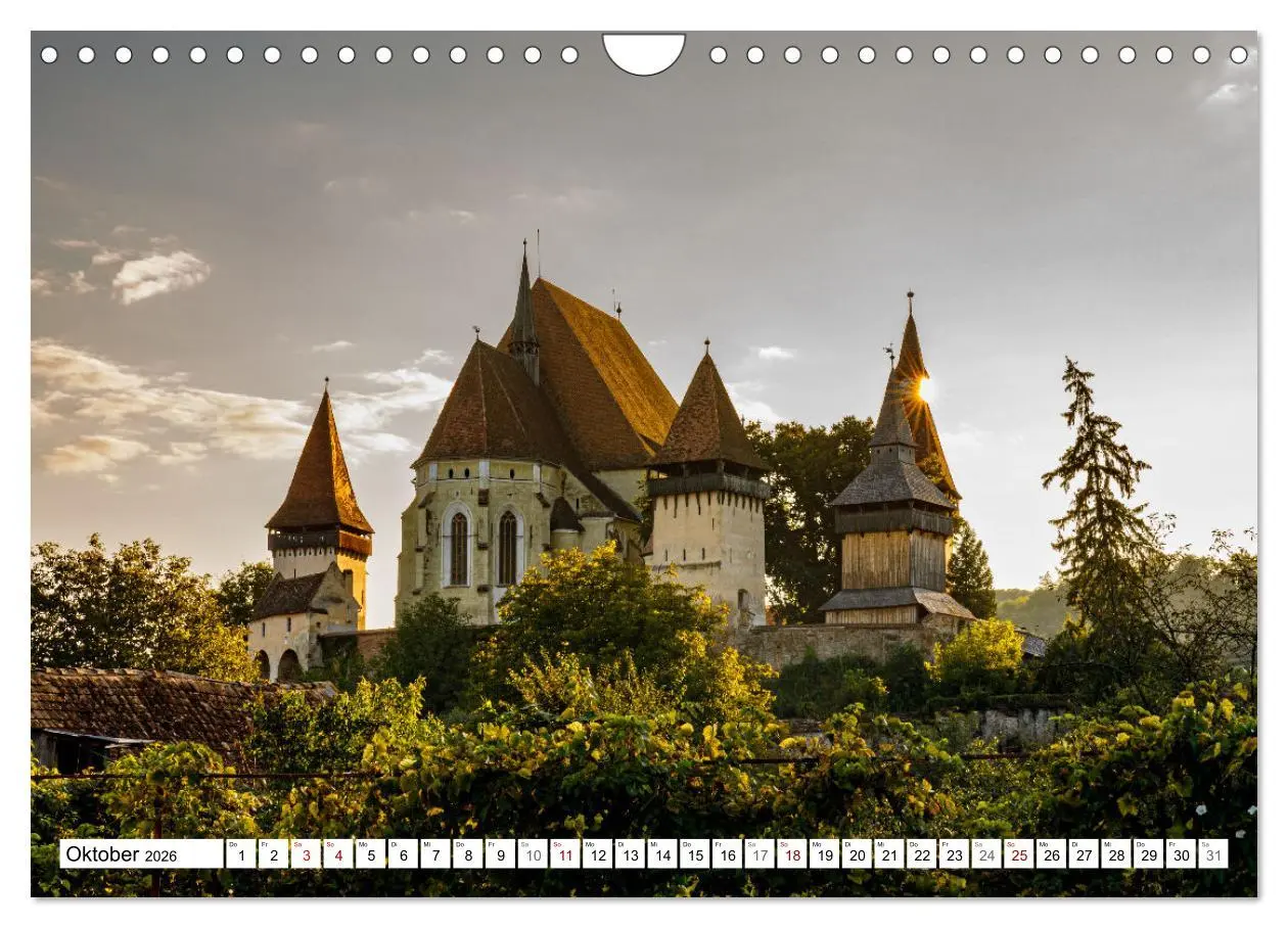 Bild: 9783457604991 | Kirchen und Klöster in Rumänien (Wandkalender 2026 DIN A4 quer),...