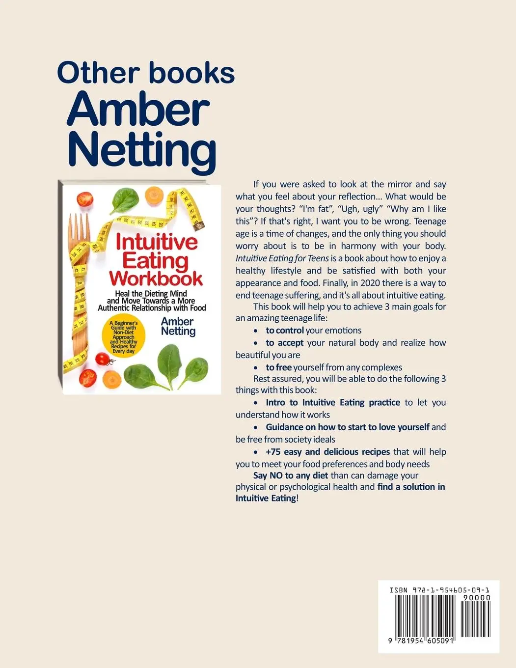 Rückseite: 9781954605091 | Intuitive Eating for Teens | Amber Netting | Taschenbuch | Englisch