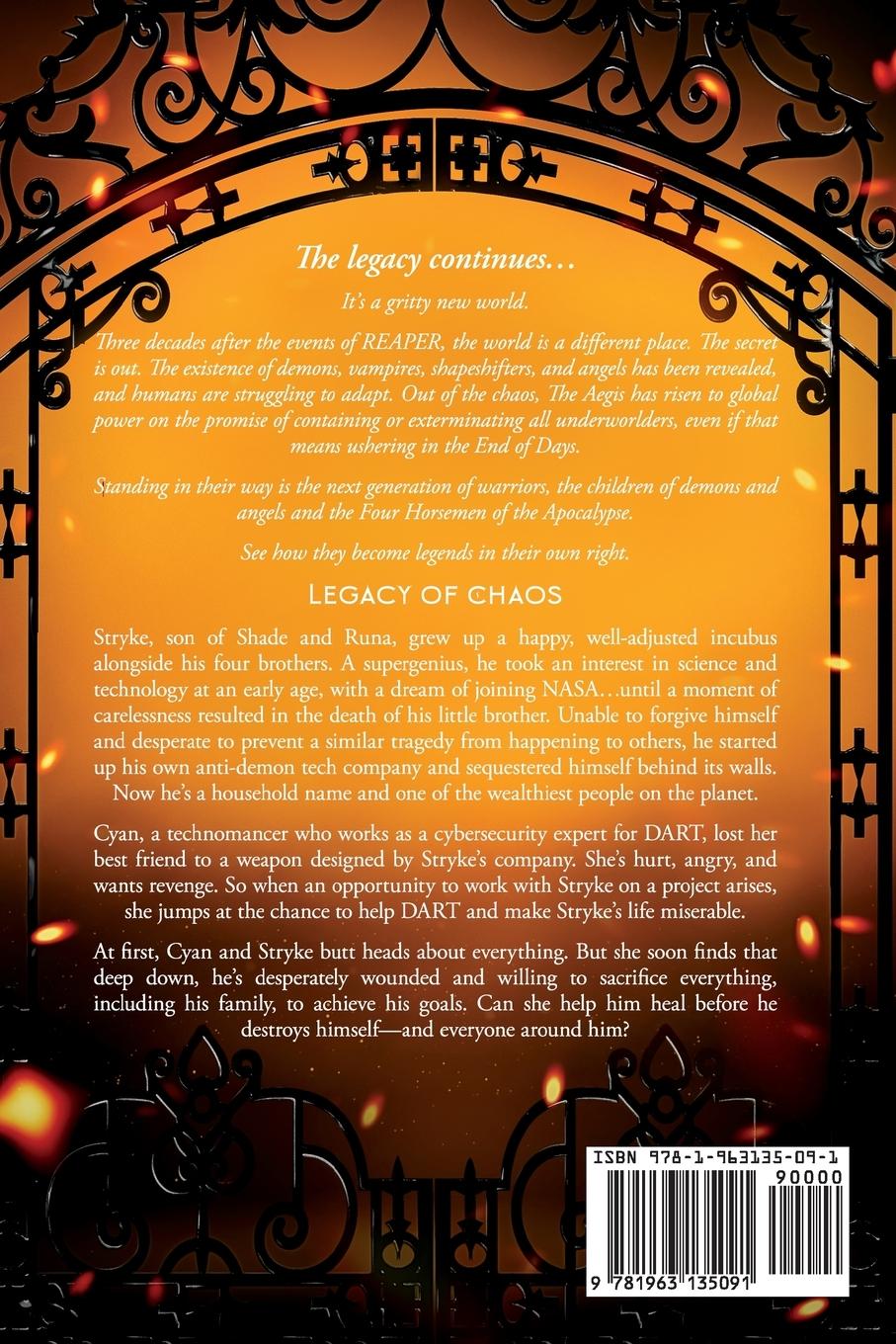 Rückseite: 9781963135091 | Legacy of Chaos | A Demonica Birthright Novel | Larissa Ione | Buch