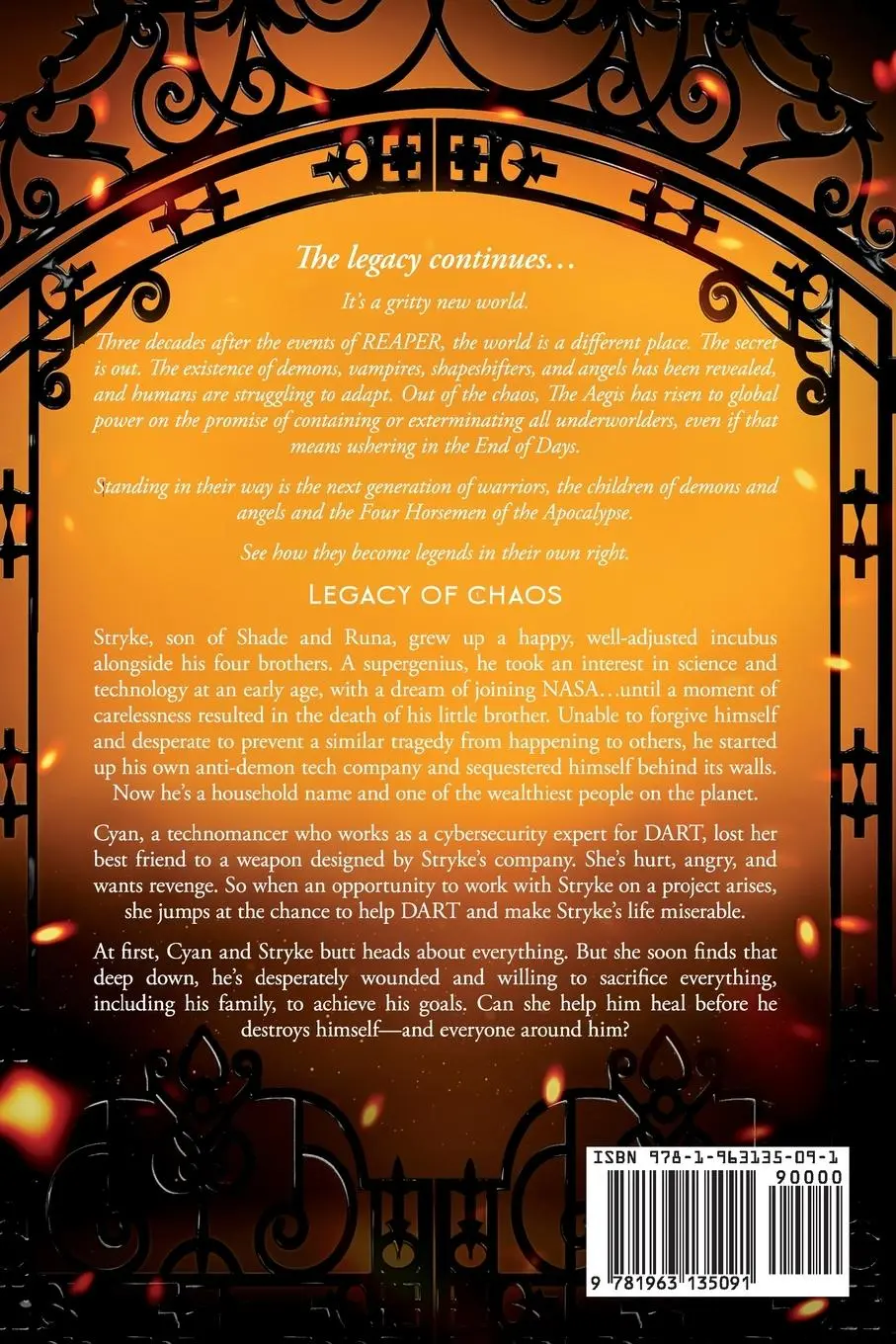 Rückseite: 9781963135091 | Legacy of Chaos | A Demonica Birthright Novel | Larissa Ione | Buch