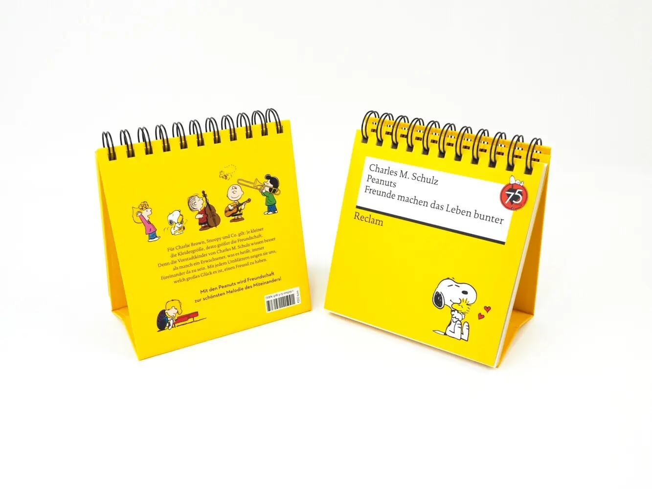 Bild: 9783150115091 | Peanuts. Freunde machen das Leben bunter (Tischaufsteller) | Schulz