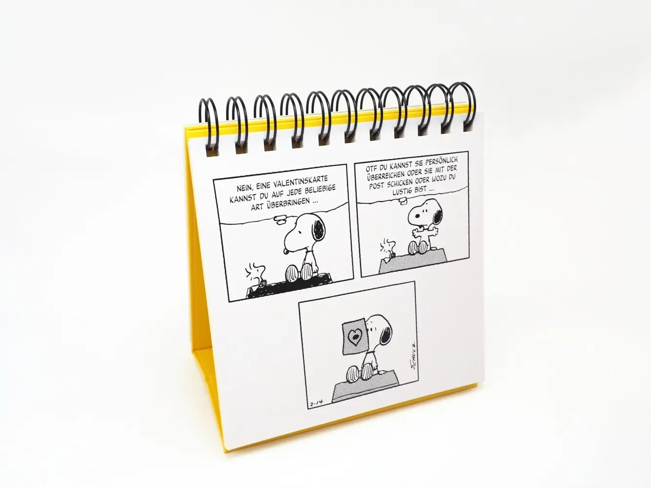 Bild: 9783150115091 | Peanuts. Freunde machen das Leben bunter (Tischaufsteller) | Schulz