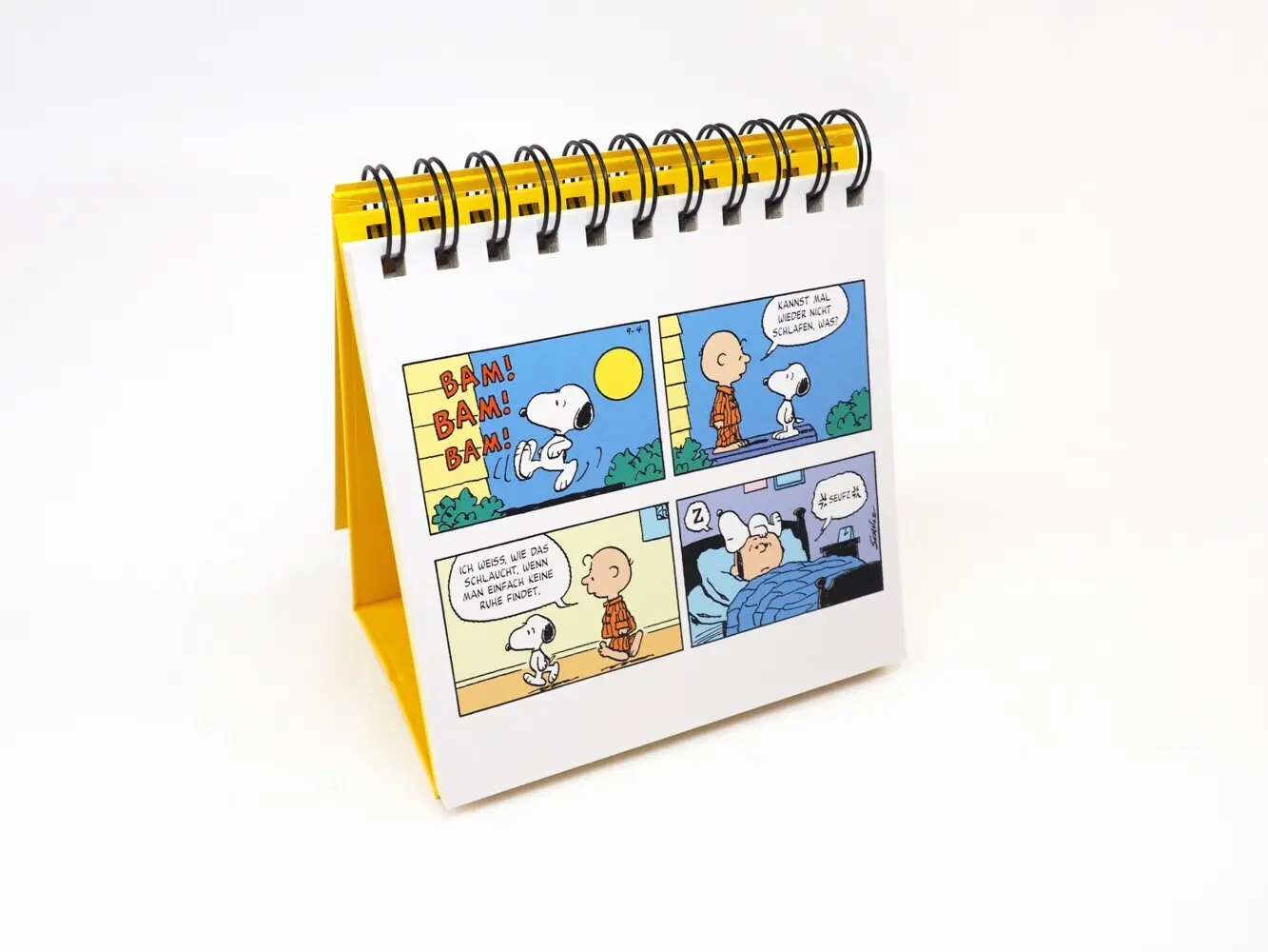 Bild: 9783150115091 | Peanuts. Freunde machen das Leben bunter (Tischaufsteller) | Schulz