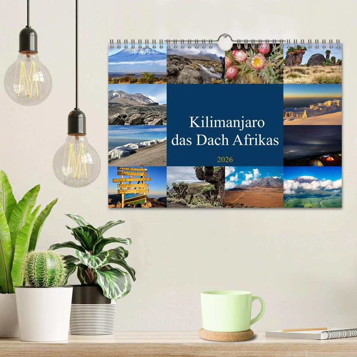 Bild: 9783457355091 | Kilimanjaro - das Dach Afrikas (Wandkalender 2026 DIN A4 quer),...